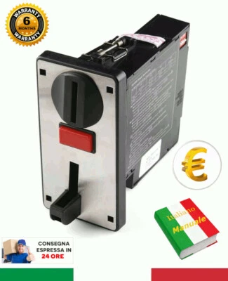 GETTONIERA PROGRAMMABILE (6 TIPI DI MONETE) DOCCIA MARE,DISTRIBUTORI,ARCADE ECC. - Immagine 1 di 4