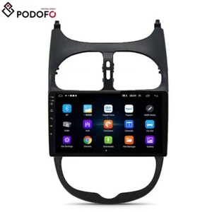 Für Peugeot 206 2001-2008 Android 13.0 Autoradio GPS Navi BT WIFI RDS SWC 1+32GB - Bild 1 von 17