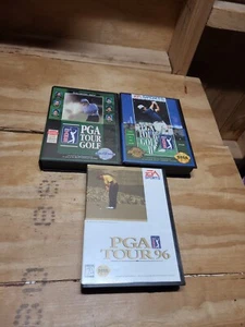 3 PGA Tour Sega Genesis Games - I, II & 96 - TESTED & WORKING - Fast Shipping! - Picture 1 of 9