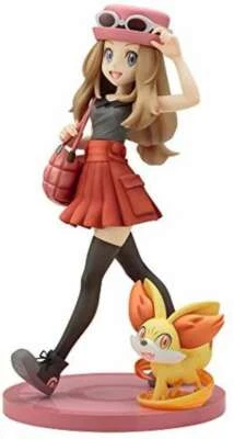 Pokemon Series Serena with Fennekin 1/8 Scale PVC Pre-painted Figure Japan F/S - Image 1 of 4