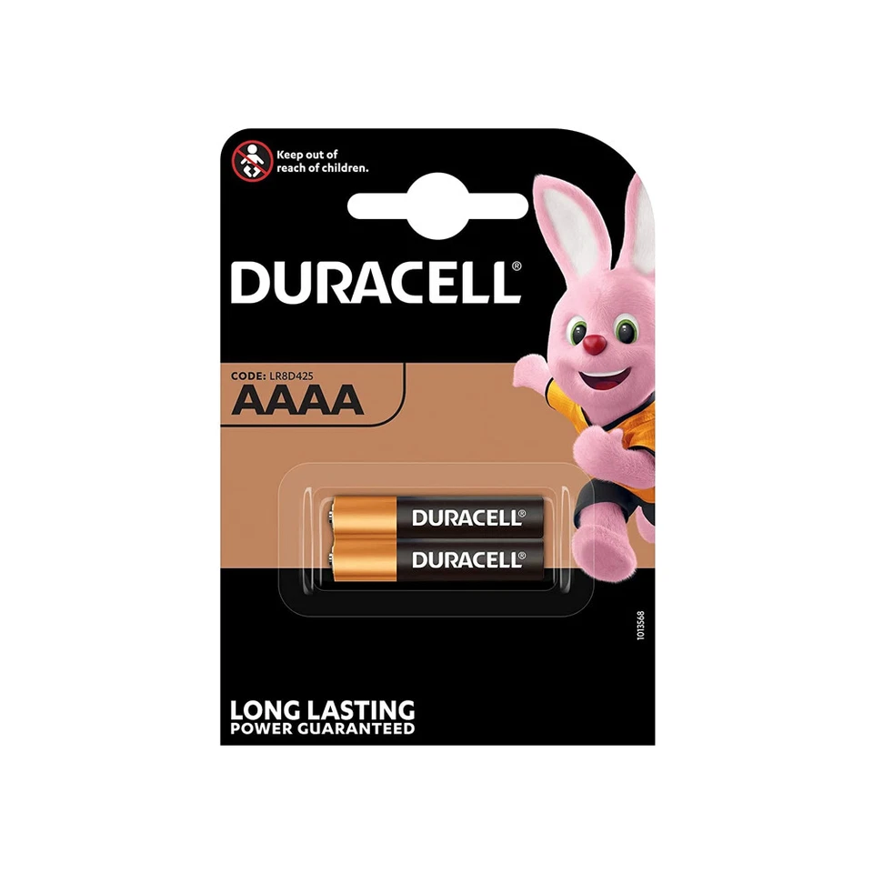 Batteria specialistica Duracell AAAA MN2500 LR8D425 blister 2 pile