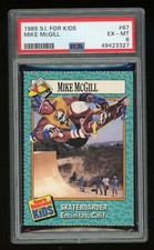 1989 S.I. for Kids #67 Mike McGill PSA 6 - Bones Brigade - Skateboarding