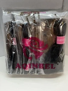 AQINBEL Treccia Capelli 26 Totali Pre Elasticizzati 26” Ombre Treccia Capelli (1B/30/27) - Foto 1 di 9