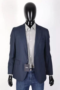 HUGO BOSS Sakko, Mod. FHarverson2, Gr. 50A / US 40A, Dark Blue, Made in Germany - Picture 1 of 14