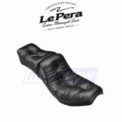 Le Pera Regal Plush Pillow Seat for 1986-1987 Harley Davidson XLH1100 - id Foto 1 de 4