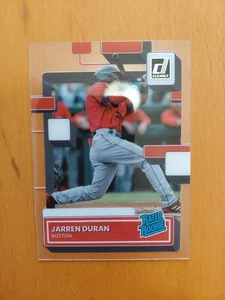 2022 Panini Chronicles #56 Jarren Duran Clearly Donruss Red Sox Rated Rookie RC - Picture 1 of 2