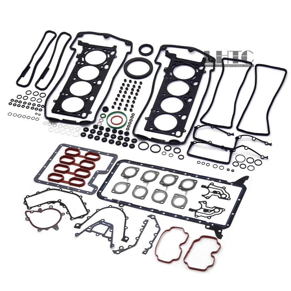 Engine Overhaul Gaskets Seals Kit For BMW 540i 740i X5 E38 E39 E53 M62B44 4.4 V8 - Image 1 of 4
