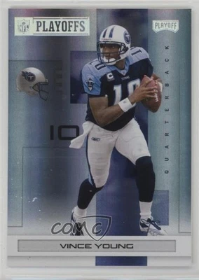 2007 Playoff NFL Playoffs Silver Holofoil /99 Vince Young #97 - Image 1 of 2