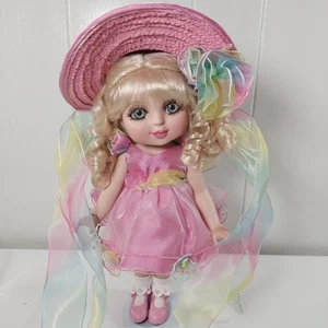 Marie Osmond Doll Adora Belle Easter Bonnet On It - Picture 1 of 13