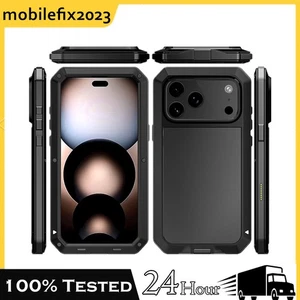 Nueva Funda de Metal para iPhone 17 Pro Max 17 Air Gorilla Cubierta Resistente a Prueba de Golpes - Imagen 1 de 102