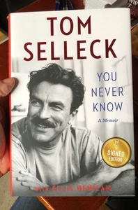 "You Never Know - A Memoir" by Tom Selleck Signed HC 1st 2024 - Picture 1 of 8