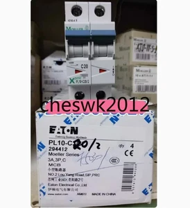 1 PIEZA NUEVO EATON MOELLER Micro break PL10-C20/2 - Imagen 1 de 3