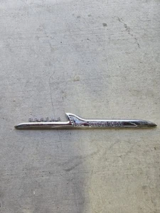 1958 Chevrolet Truck 32 or 3200 Apache Fender Emblem (Single) (Right) OEM READ! - Picture 1 of 7
