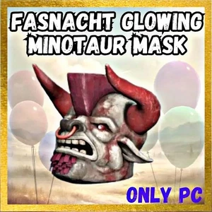 Fallout 76 PC Fasnacht Glowing Minotaurus Mask - Bild 1 von 1