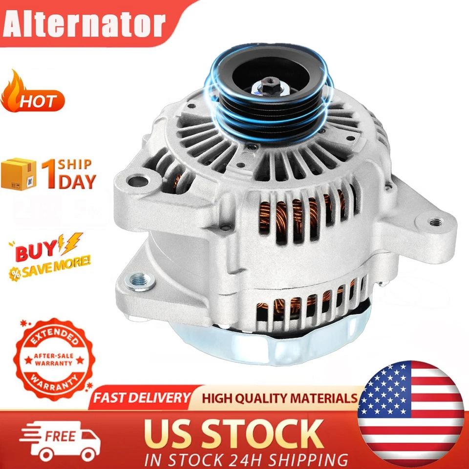Alternator For Lexus RX300 1999 2000 2001 2002 2003 3.0 3.0L OEM# 27060-20200 Foto 1 de 4