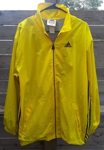 adidas Track Jacket Yellow Men's 