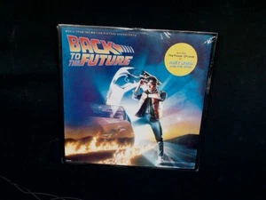 Back to The Future Movie Soundtrack Vinyl Record Sealed Hype Sticker Drill Hole - Picture 1 of 3