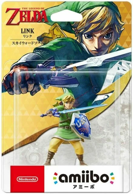 Nintendo The Legend of Zelda Skyward Sword Link amiibo Figure