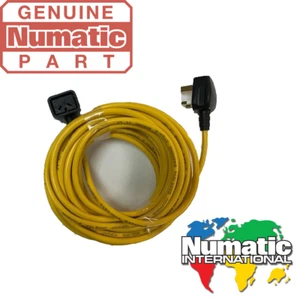 Numatic Genuine Cable and Plug Assy, WV570, WVD570, NVW900 10 Meter With Nuplug - Picture 1 of 4