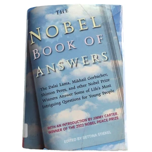 The Nobel Book of Answers : The Dalai Lama, Mikhail Gorbachev, Shimon Peres HCDJ - Picture 1 of 10