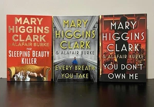 Under Suspicion Lot of 3 HC/DJ 1st Editions Mary Higgins Clark & Alafair Burke - Picture 1 of 7