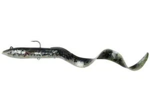 Savage Gear 3D Real Eel 20cm 8 inch 1-1/3 oz Black Green Pearl— New In Package - Picture 1 of 2