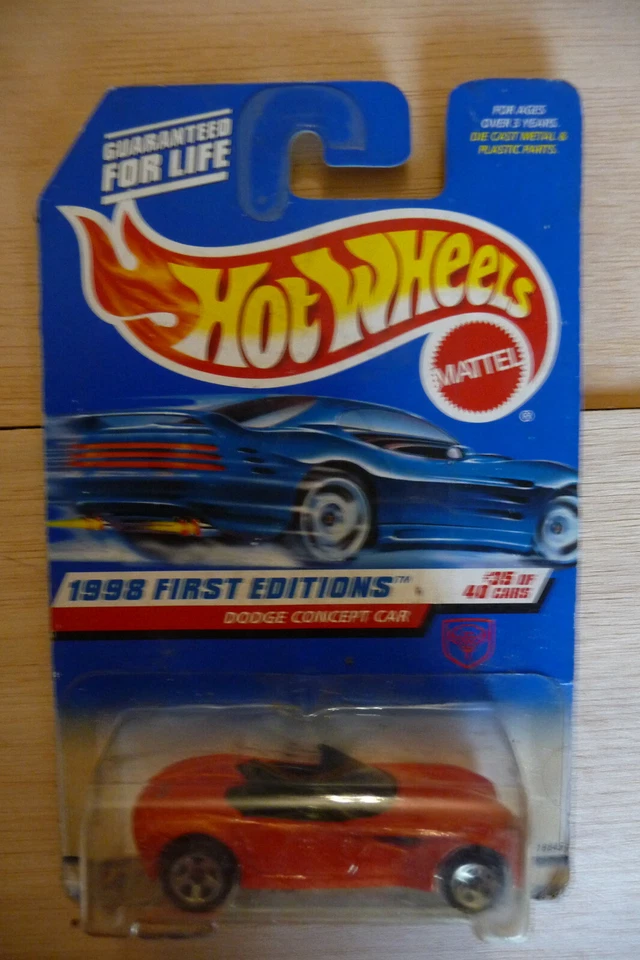 Hot Wheels 1998 first editions  35/40 dodge concept car #672 - Photo 1/1