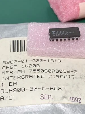 755090A0056-3 SIGNAL DATA MICROCIRCUIT,DIGITAL, IC - Image 1 of 2