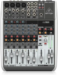 BEHRINGER Analog Mixer 12 Channel 1 Knob Comp/USB Audio interface Xenyx Q1204USB - Picture 1 of 4