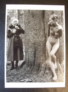 Judy Dater Portrait: IMOGEN CUNNINGHAM & TWINKA AT YOSEMITE~1981 Postcard~UNUSED - Picture 1 of 3