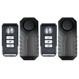2x Car Vehicle Auto Burglar Alarm Keyless Entry Security System w/Remote Control - Picture 1 of 9