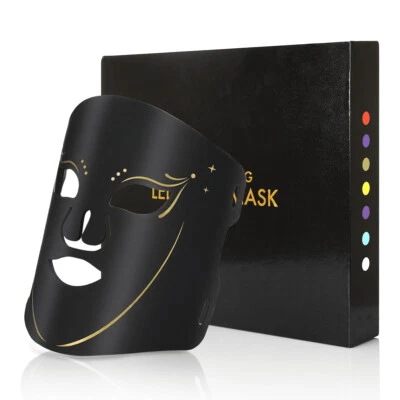 850NM Infrared Red Light Therapy 7 Colors Light Therapy Portable Led Face Mask - Image 1 of 4