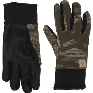 CARHARTT Fatigue Camo ROBOKNIT Insulated Touchscreen Hunting GLOVES Mens XL NEW - Picture 1 of 4