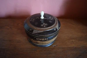 VINTAGE HANDGESCHNITZTE SCHMUCKSCHATULLE AUS HOLZ - MEXIKO - Bild 1 von 7