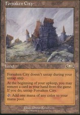 [1x] Forsaken City - Foil - Near Mint, English - Planeshift MTG Magic