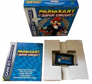 Mario Kart Super Circuit Nintendo Gameboy Advance Spiel mit OVP +Anleitung