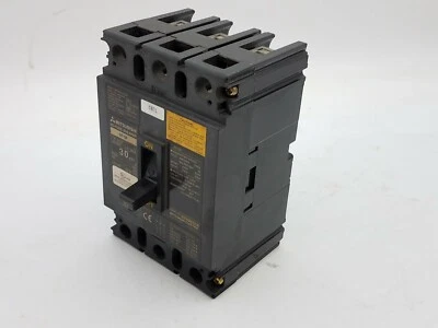 Disyuntor sin fusible Mitsubishi Electric NF-SF3030 30A 3P 50kA 240V NF-SF Foto 1 de 4