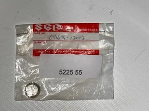 Suzuki OEM 09168-12002 Gasket 12.1x16.2x3.7 AL ALT GN GS GSX GSF LT LTF LS QTY 1 - Picture 1 of 1