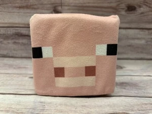 Microsoft Minecraft Schweinekopf 4 Zoll Plüschtier Stofftier Rosa Würfel Weich Plüschtier - Bild 1 von 7