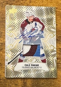 2024-25 Upper Deck Ice Patch Autographs Gold #27 Cale Makar /25 #X14467 - Picture 1 of 2