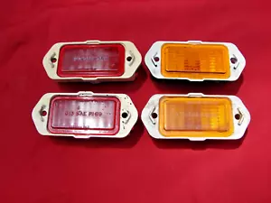 1968 1969 Chevrolet Chevelle Camaro Side and Front Marker Lights - set of 4 - Picture 1 of 5