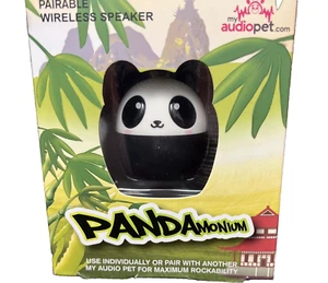 Altavoz inalámbrico reparable MY AUDIO PET más pequeño Kick Butt PANDAMONIUM *NUEVO EN CAJA* - Imagen 1 de 16