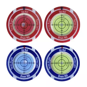 Golf Hat Clip Ball Marker Ball Hat Round Clip Marker Magnetic Removable - Picture 1 of 11