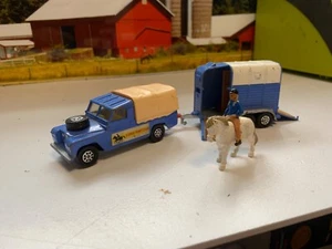 CORGI.1:43.CORGI PONY CLUB..109 LWB LAND ROVER.RICE HORSE BOX TRAILER.PONY.RIDER - Picture 1 of 12
