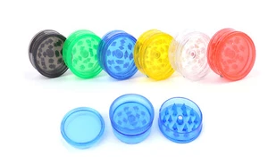 Magentic Plastic Herb Grinder 40mm Spice Crusher Full Box 12pcs Wholesale Lot - Picture 1 of 3