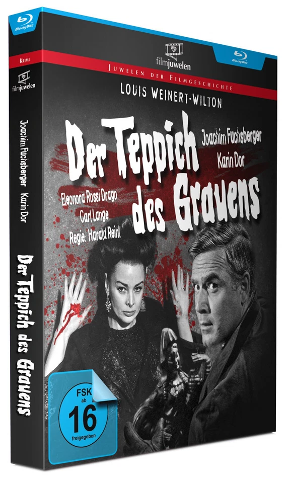 Der Teppich des Grauens - Louis Weinert-Wilton - Karin Dor - Filmjuwelen BLU-RAY
