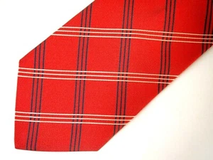 Brooks Brothers 346 Herren Krawatte Krawatte Rosa Grau Kariert Seide 60" - Bild 1 von 4