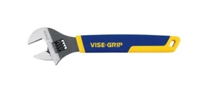 Irwin 2078612 Steel Vise-Grip Metric and SAE Adjustable Wrench 1-1/2 x 12 L in. - Picture 1 of 1