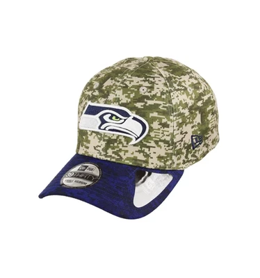 Seattle Seahawks Erwachsene Cap New Era NFL Digi Camo 39Thirty Mütze - Neu