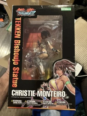 Figura PVC pintada Kotobukiya Tekken Christie Monteiro paquete de renovación escala 1/7 Foto 1 de 4